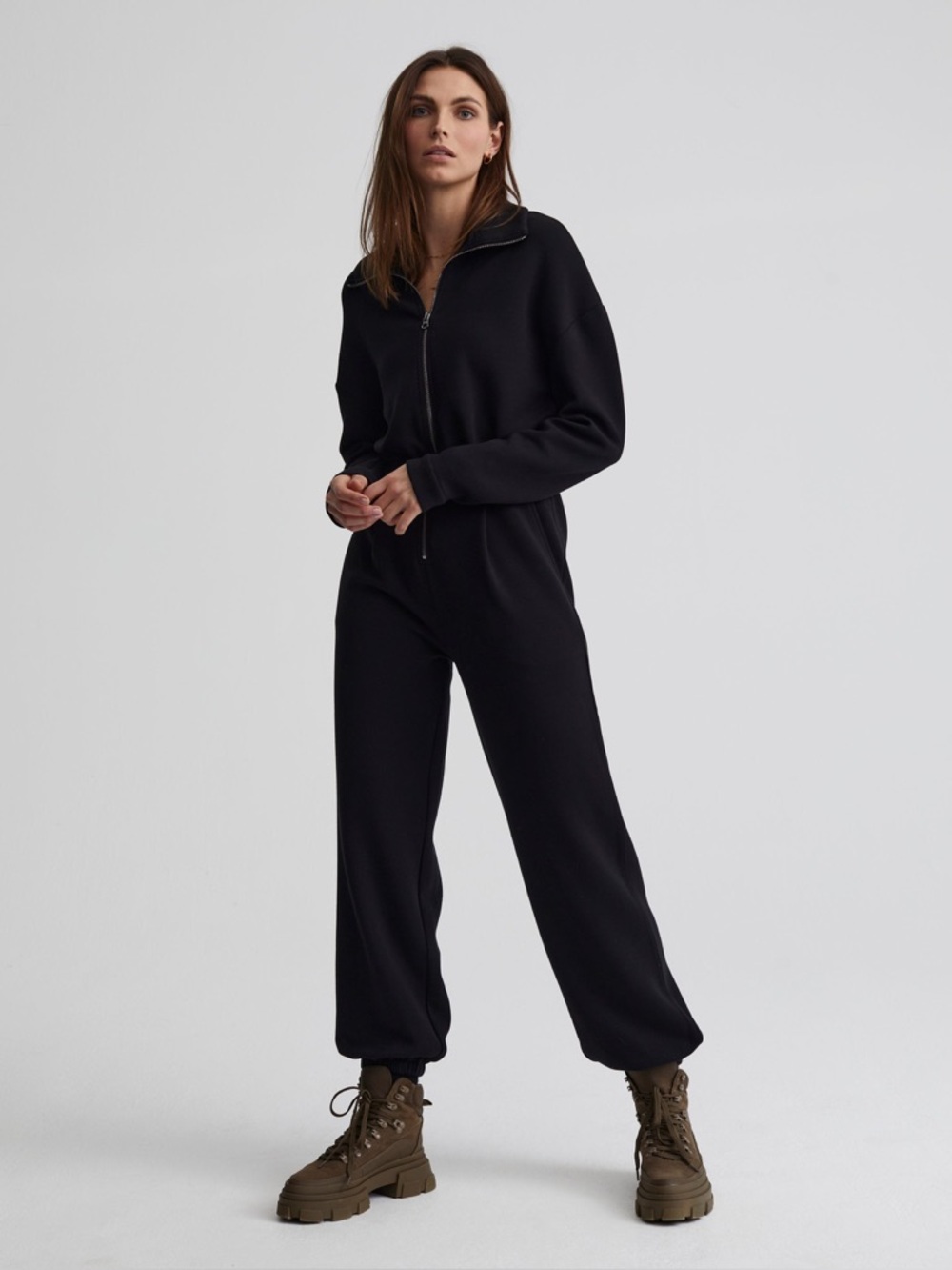 Varley Jessie Jumpsuit in Black